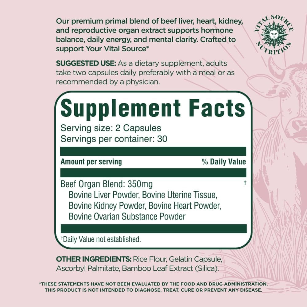 BiFi™ Primal Organ Blend Supplements